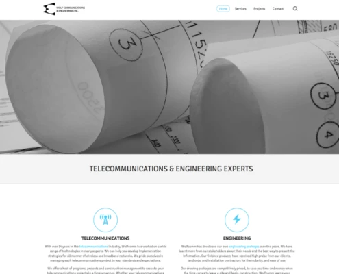 Wolfcomm Website