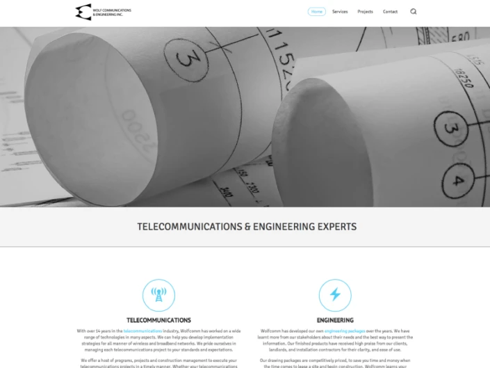 Wolfcomm Website