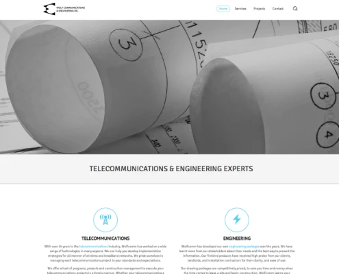 Wolf Communications and Engineering - Eric Nsiah Designs Victoria, BC