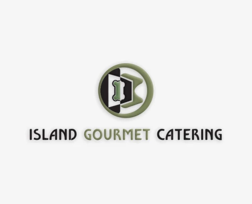 Island Gourmet Catering Logo redesigned - Eric Nsiah Designs