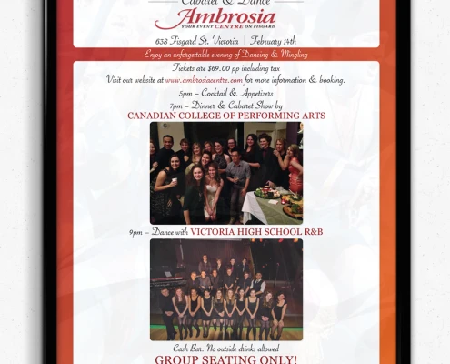 Valentine's Day Poster for Ambrosia Centre – Eric Nsiah Designs