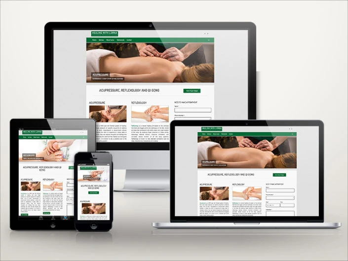 Healing With Lorna Website